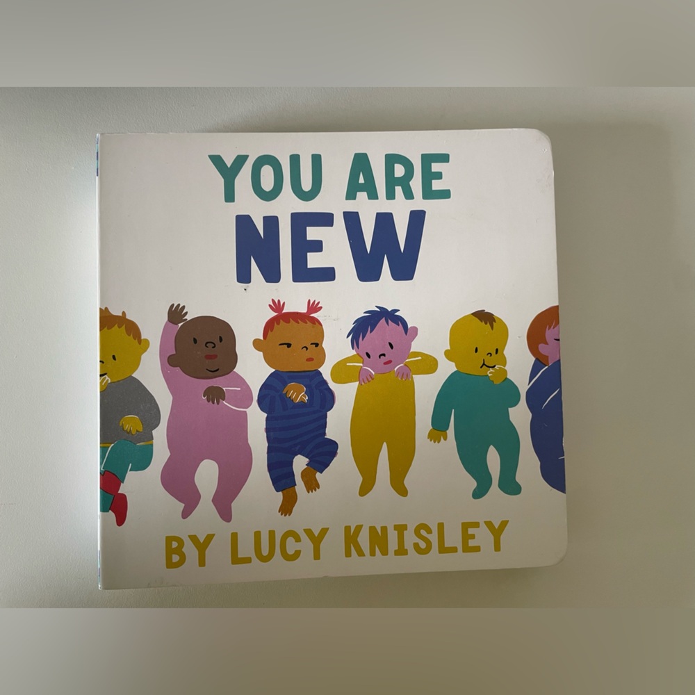 Toddler book You Are New by Lucy Knisley